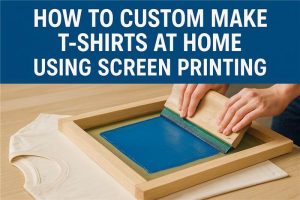 Read more about the article How to Custom Make T-Shirts at Home Using Screen Printing