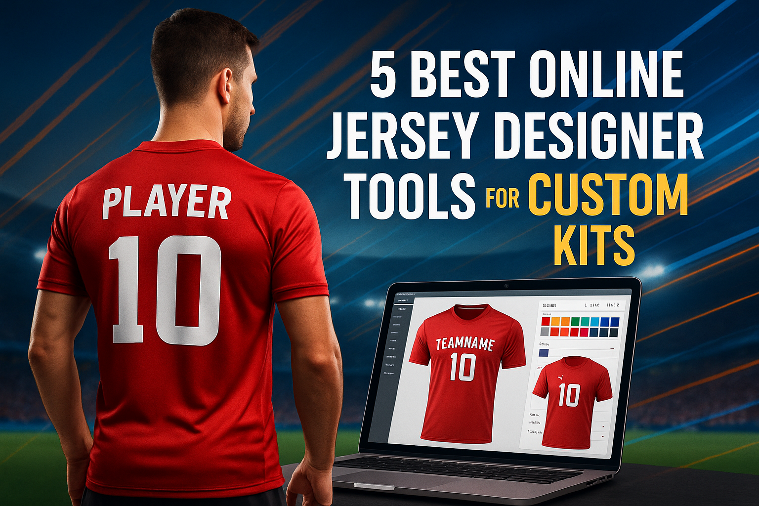You are currently viewing 5 Best Online Jersey Designer Tools for Custom Kits