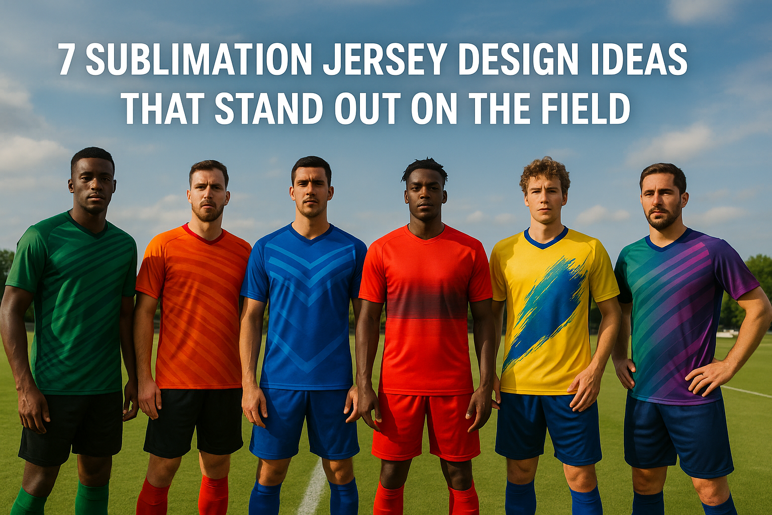 You are currently viewing 7 Sublimation Jersey Design Ideas That Stand Out on the Field